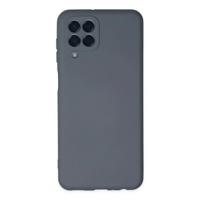 BFS  Samsung Galaxy M33 Kılıf Nano içi Kadife Silikon - Gri
