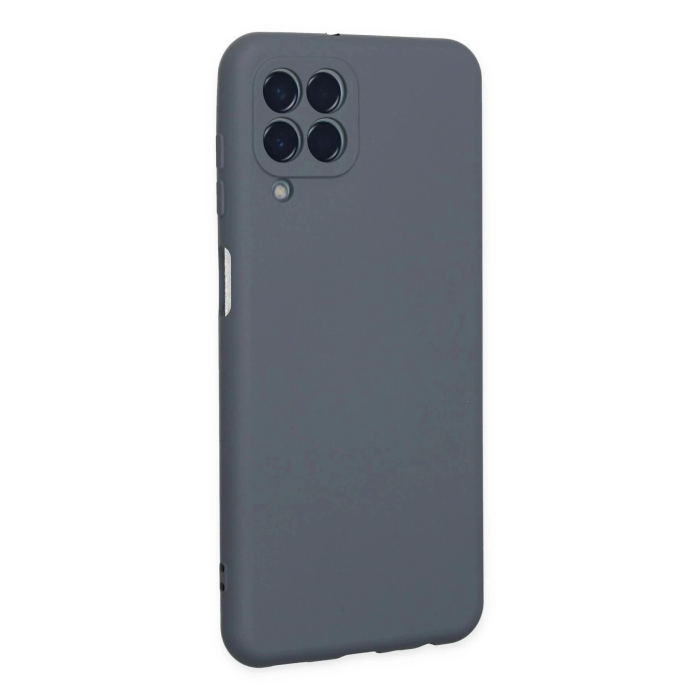 BFS  Samsung Galaxy M33 Kılıf Nano içi Kadife Silikon - Gri