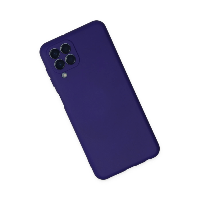 BFS  Samsung Galaxy M33 Kılıf Nano içi Kadife Silikon - Mor