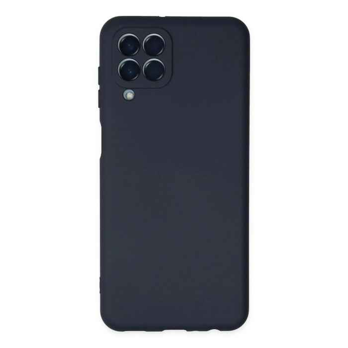 BFS  Samsung Galaxy M33 Kılıf Nano içi Kadife Silikon - Lacivert