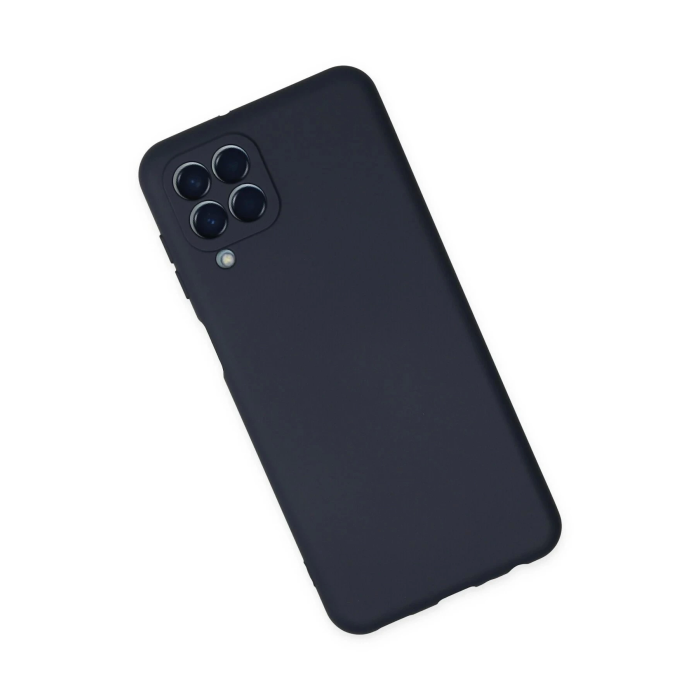 BFS  Samsung Galaxy M33 Kılıf Nano içi Kadife Silikon - Lacivert