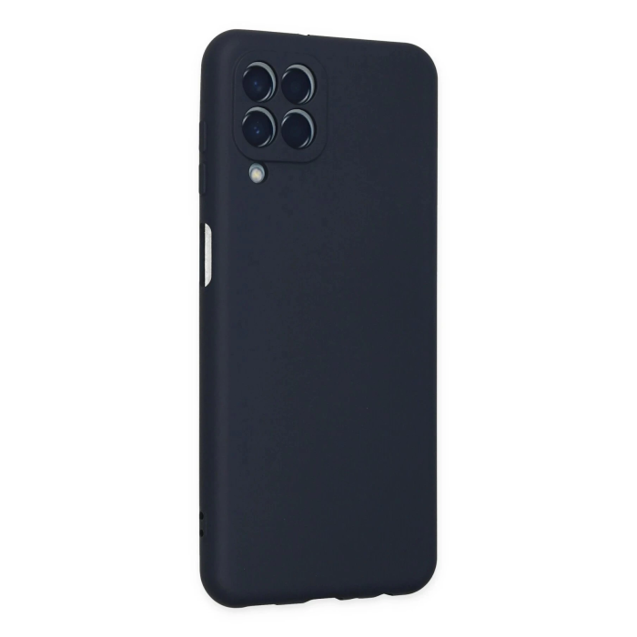 BFS  Samsung Galaxy M33 Kılıf Nano içi Kadife Silikon - Lacivert