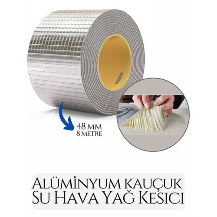 BFS 48 mm Su Hava Yağ Kesici İzolasyon Bandı 8 Metre