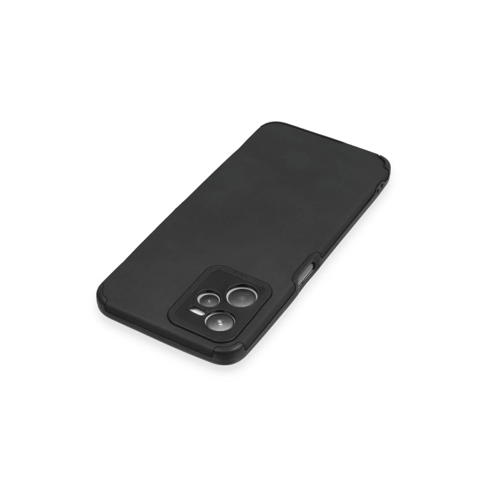 BFS  Realme C35 Kılıf Loop Deri Silikon - Siyah