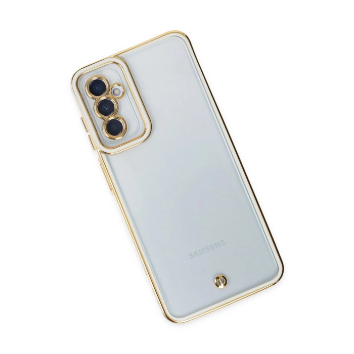 BFS  Samsung Galaxy M23 Kılıf Liva Lens Silikon - Beyaz