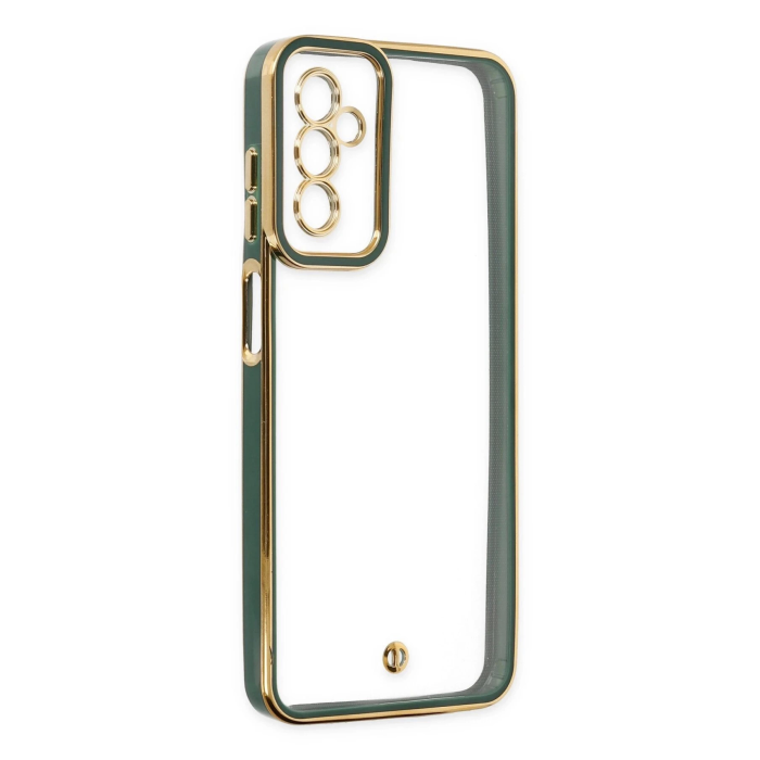 BFS  Samsung Galaxy M23 Kılıf Liva Lens Silikon - Yeşil