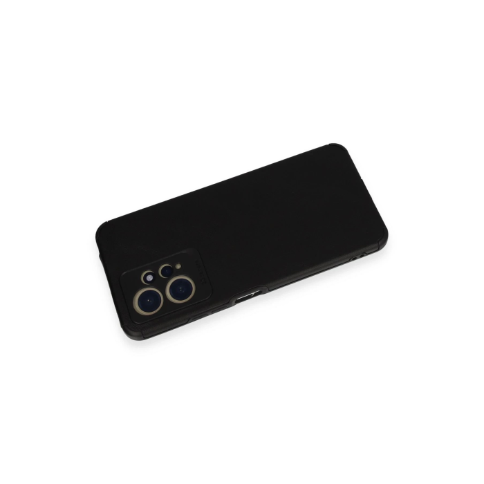 BFS  Xiaomi Redmi Note 12 4G Kılıf Loop Deri Silikon - Siyah