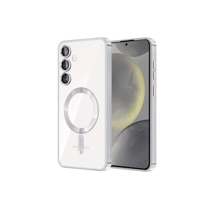 BFS  Samsung Galaxy S24 Kılıf Kross Magneticsafe Kapak - Titan Gri