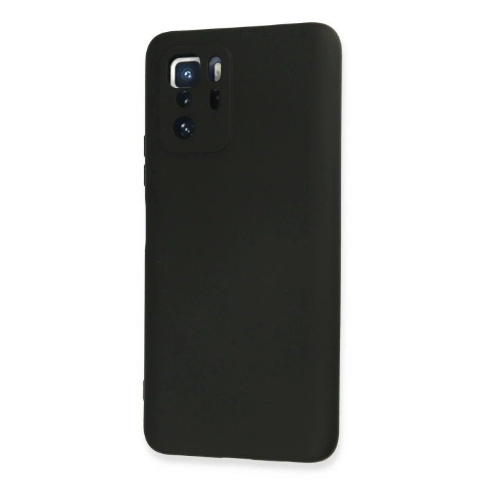 BFS  Xiaomi Poco X3 GT Kılıf Nano içi Kadife Silikon - Siyah