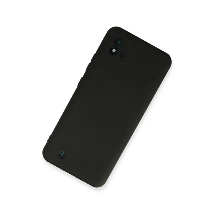BFS  Realme C11 2021 Kılıf Nano içi Kadife Silikon - Siyah