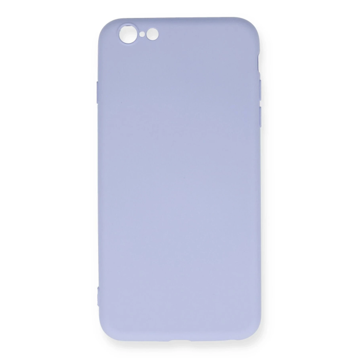 BFS  iPhone 6 Plus Kılıf Nano içi Kadife Silikon - Lila
