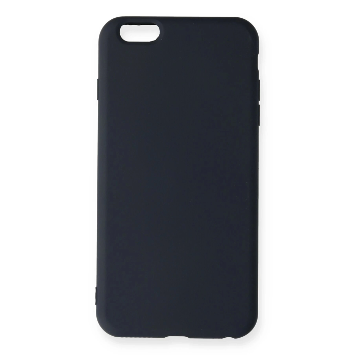 BFS  iPhone 6 Plus Kılıf Nano içi Kadife Silikon - Lacivert