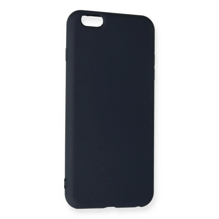 BFS  iPhone 6 Plus Kılıf Nano içi Kadife Silikon - Lacivert