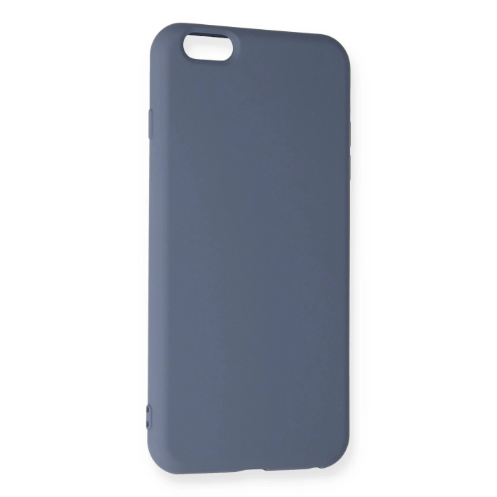 BFS  iPhone 6 Plus Kılıf Nano içi Kadife Silikon - Gri