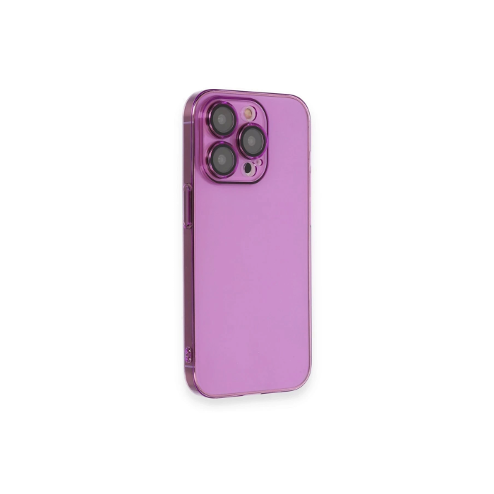 BFS  iPhone 13 Pro Kılıf Armada Lensli Kapak - Mor