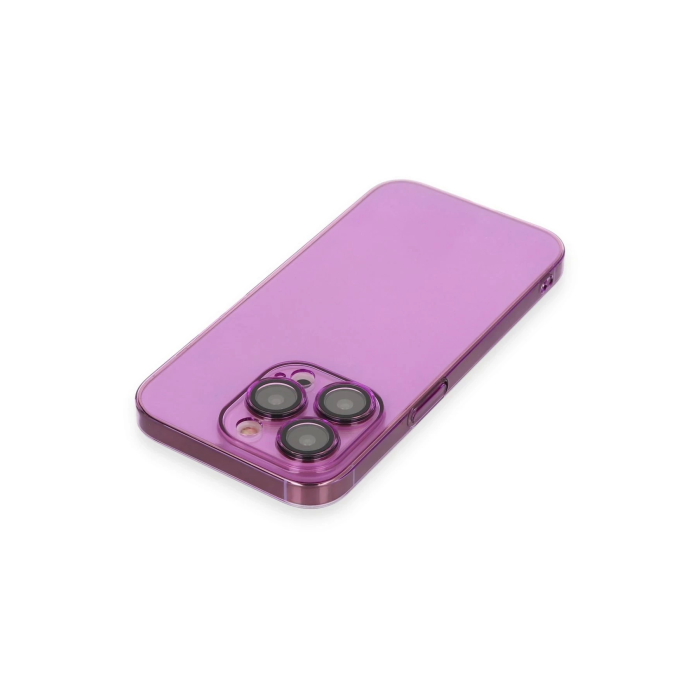 BFS  iPhone 13 Pro Kılıf Armada Lensli Kapak - Mor