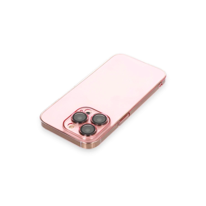 BFS  iPhone 13 Pro Kılıf Armada Lensli Kapak - Rose Gold