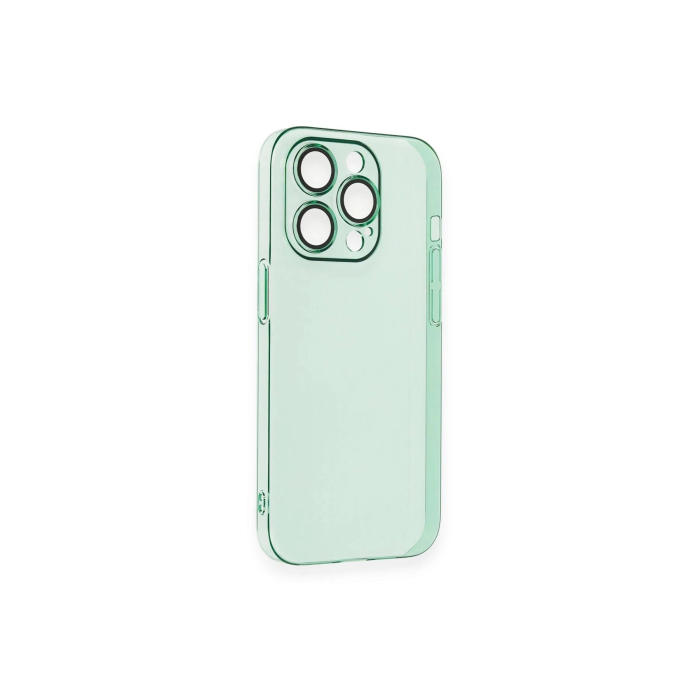 BFS  iPhone 13 Pro Max Kılıf Armada Lensli Kapak - Yeşil
