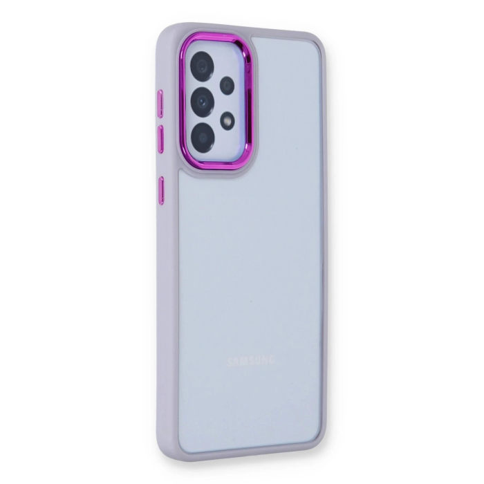 BFS  Samsung Galaxy A23 4G Kılıf Dora Kapak - Lila