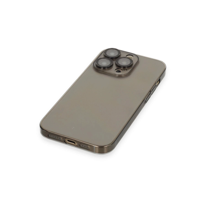 BFS  iPhone 14 Pro Kılıf Armada Lensli Kapak - Siyah