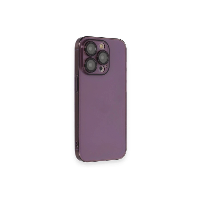 BFS  iPhone 14 Pro Kılıf Armada Lensli Kapak - Derin Mor
