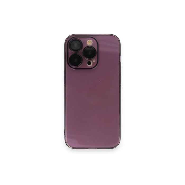BFS  iPhone 14 Pro Kılıf Armada Lensli Kapak - Derin Mor