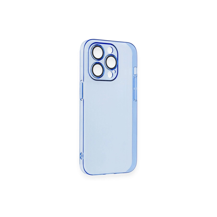 BFS  iPhone 14 Pro Kılıf Armada Lensli Kapak - Sierra Blue