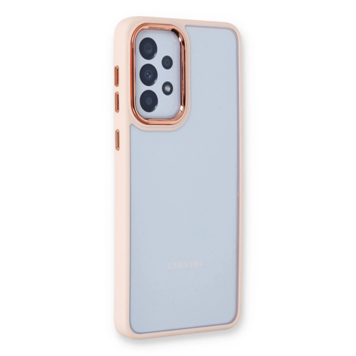 BFS  Samsung Galaxy A53 5G Kılıf Dora Kapak - Pudra