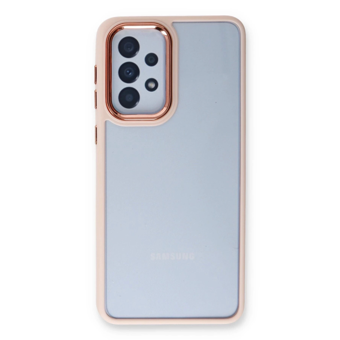 BFS  Samsung Galaxy A53 5G Kılıf Dora Kapak - Pudra