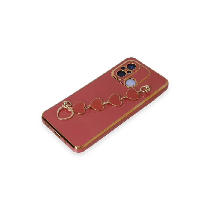 BFS  Xiaomi Redmi 12C Kılıf Esila Silikon - Kırmızı