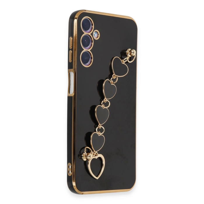 BFS  Samsung Galaxy A24 4G Kılıf Esila Silikon - Siyah