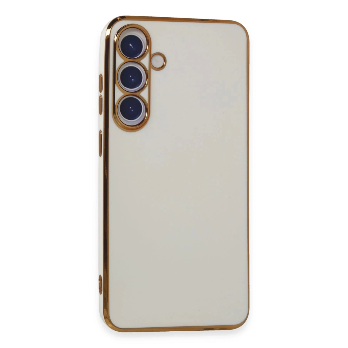 BFS  Samsung Galaxy S24 Plus Kılıf Volet Silikon - Beyaz