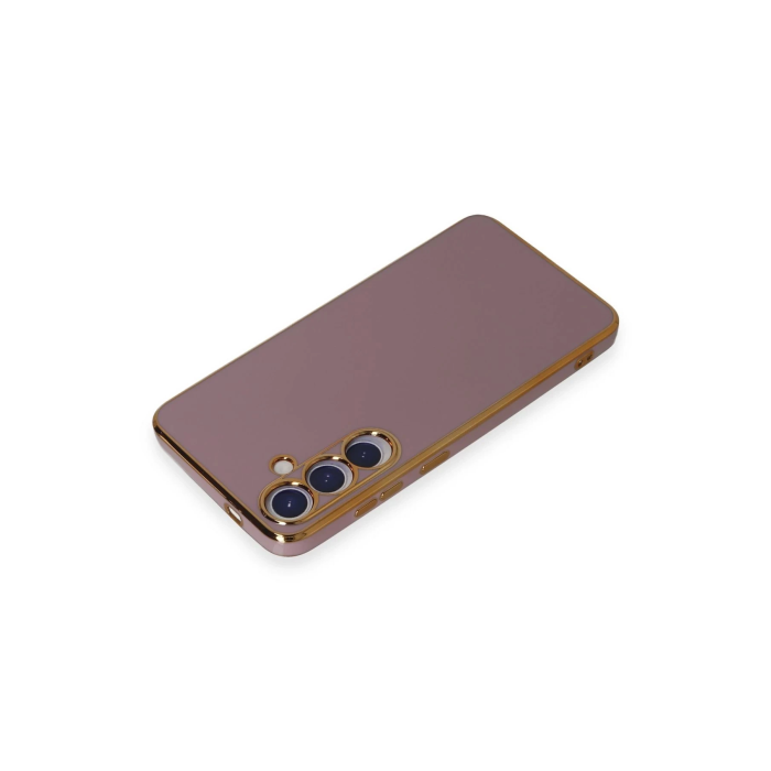 BFS  Samsung Galaxy S24 Plus Kılıf Volet Silikon - Mor