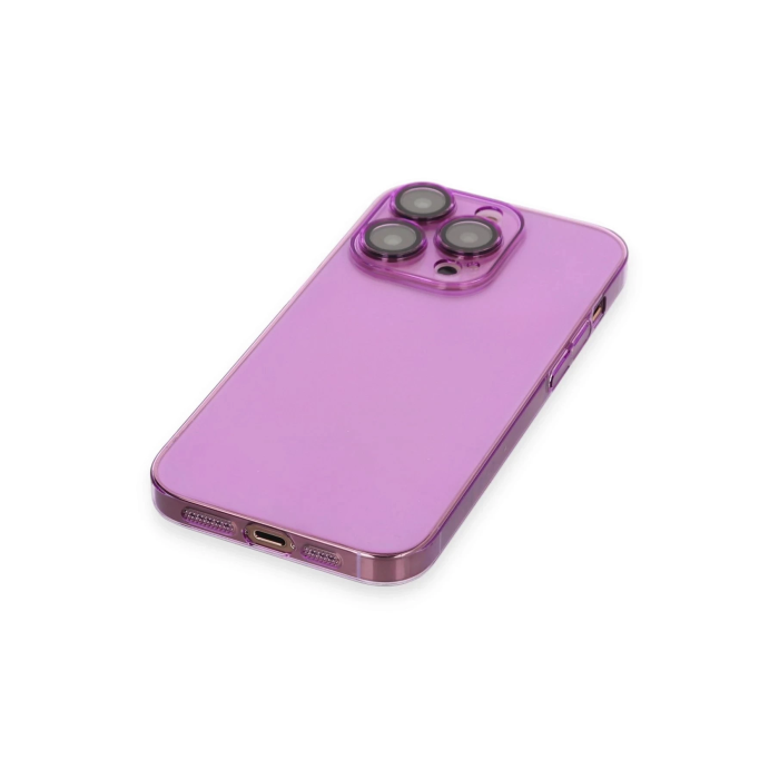BFS  iPhone 14 Pro Max Kılıf Armada Lensli Kapak - Mor