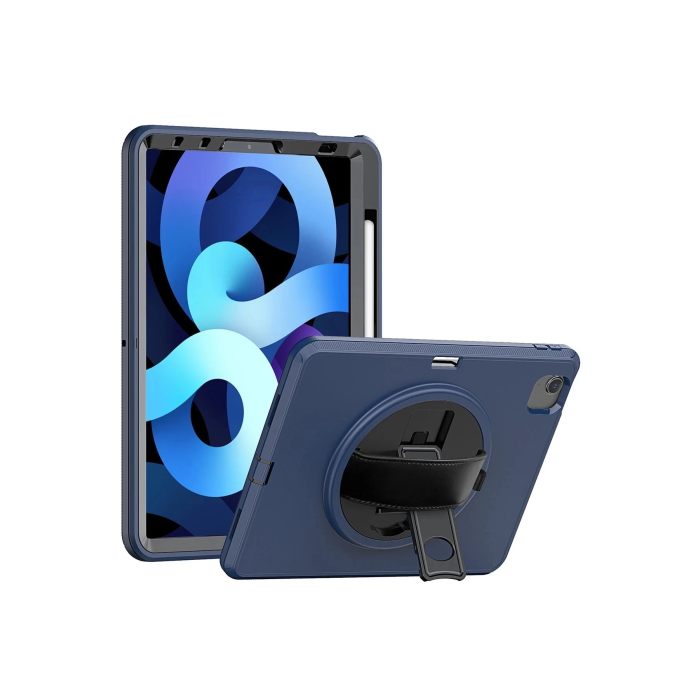 BFS  iPad 2022 10.9 (10.nesil) Kılıf Hand Strap Tablet Kılıfı - Lacivert