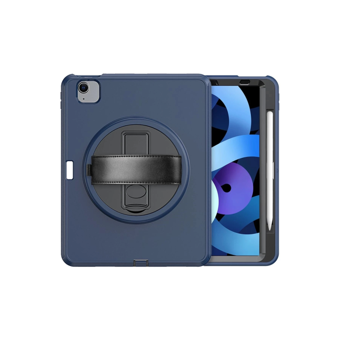 BFS  iPad 2022 10.9 (10.nesil) Kılıf Hand Strap Tablet Kılıfı - Lacivert