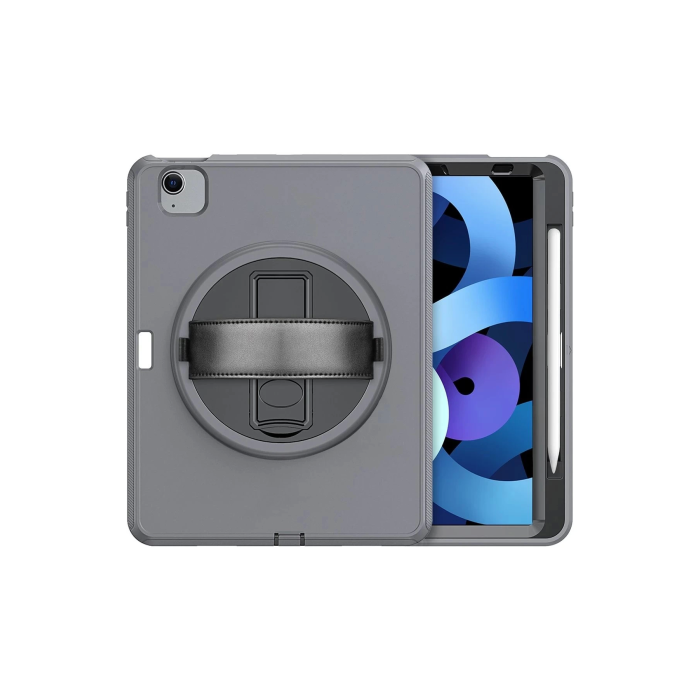 BFS  iPad 2022 10.9 (10.nesil) Kılıf Hand Strap Tablet Kılıfı - Gri