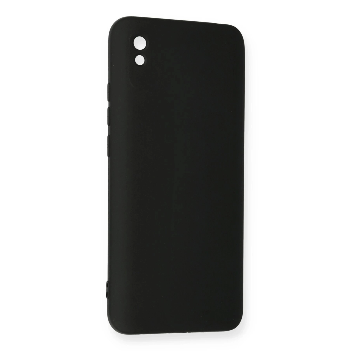 BFS  Xiaomi Redmi 9A Kılıf Nano içi Kadife Silikon - Siyah
