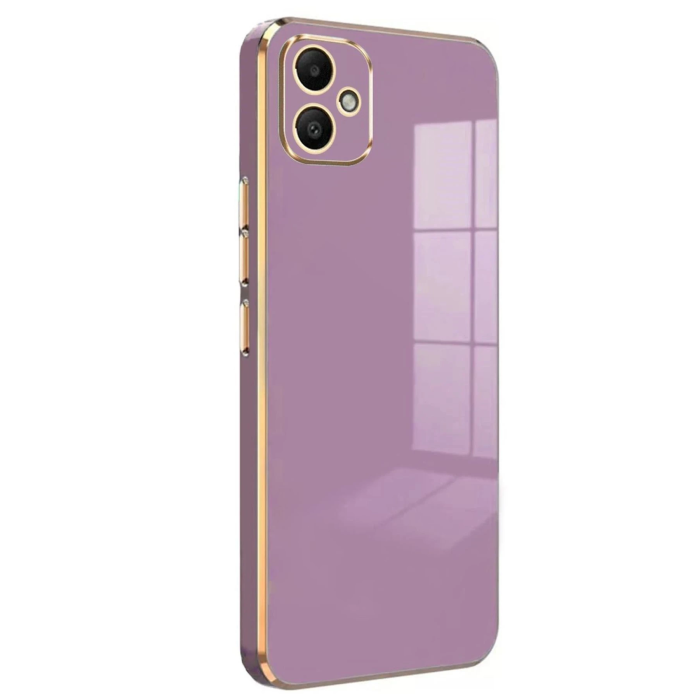BFS  Samsung Galaxy A05 Kılıf Volet Silikon - Mor