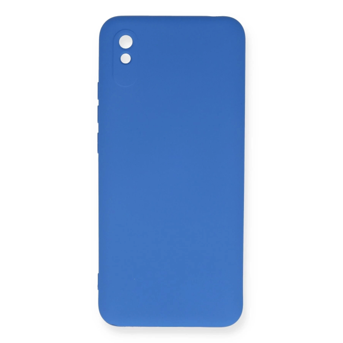 BFS  Xiaomi Redmi 9A Kılıf Nano içi Kadife Silikon - Mavi