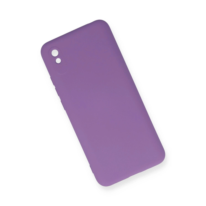 BFS  Xiaomi Redmi 9A Kılıf Nano içi Kadife Silikon - Mor