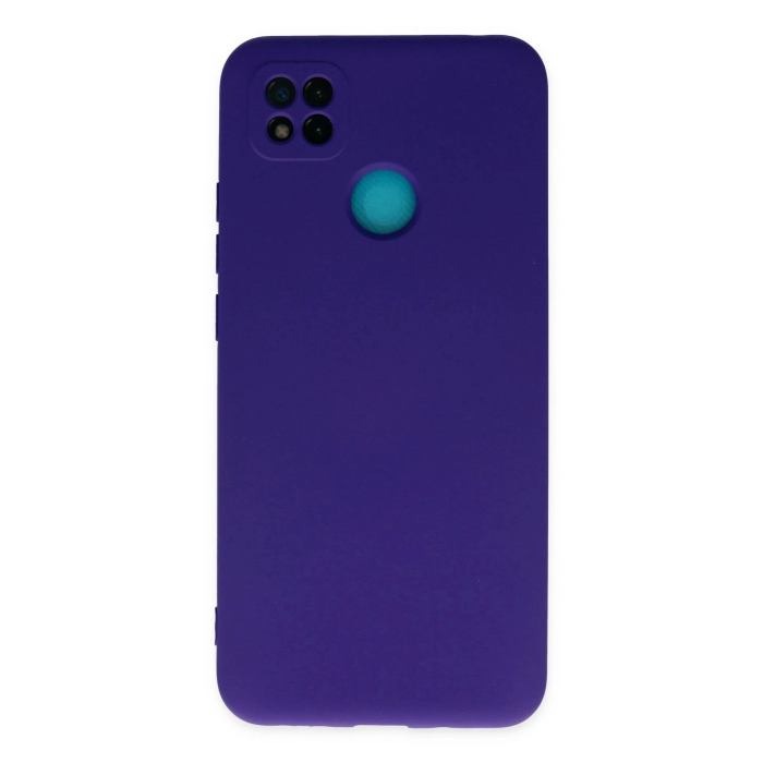 BFS  Xiaomi Redmi 9C Kılıf Nano içi Kadife Silikon - Mor