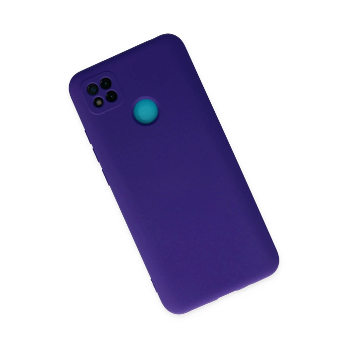 BFS  Xiaomi Redmi 9C Kılıf Nano içi Kadife Silikon - Mor