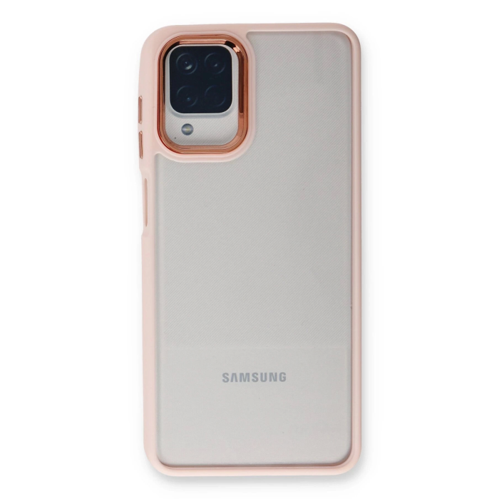 BFS  Samsung Galaxy A22 Kılıf Dora Kapak - Pudra
