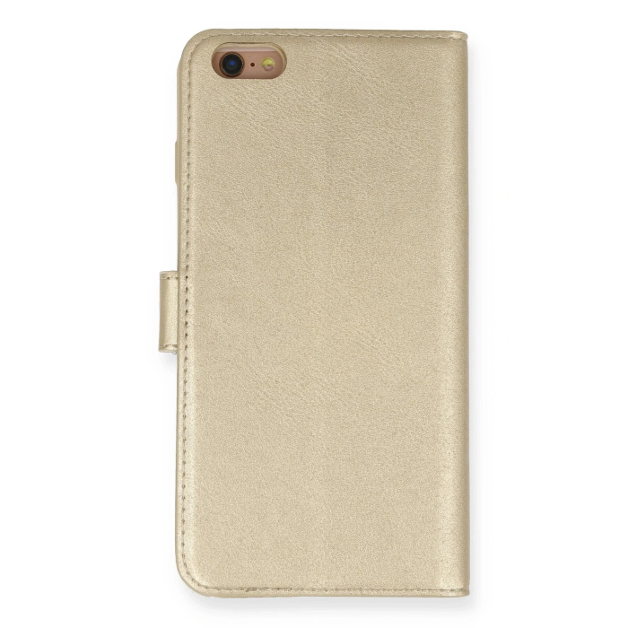 BFS  iPhone 6 Plus Kılıf Trend S Plus Kapaklı Kılıf - Gold