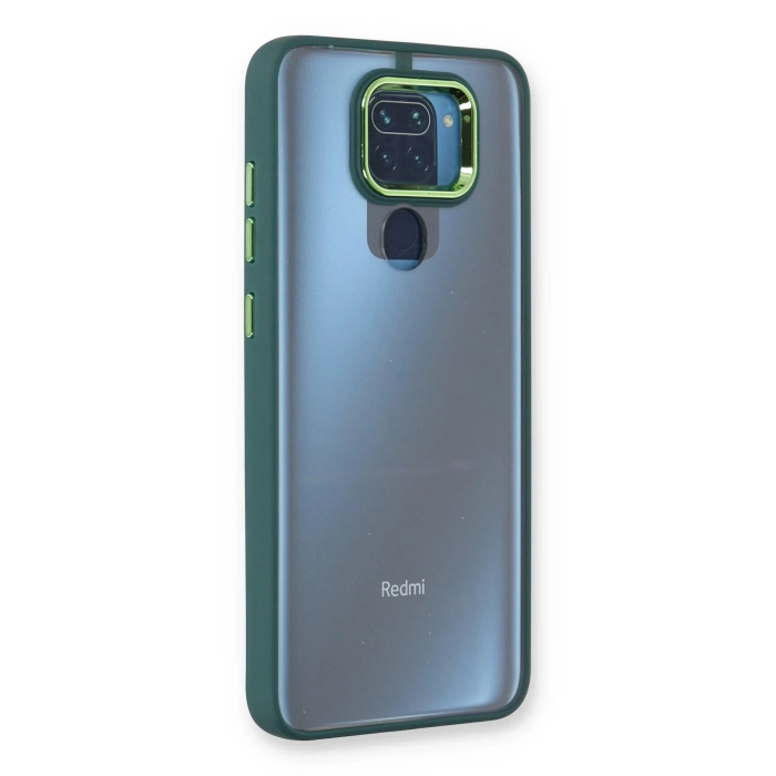 BFS  Xiaomi Redmi Note 9 Kılıf Dora Kapak - Haki Yeşil