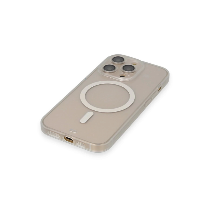 BFS  iPhone 13 Pro Max Kılıf Grand Magneticsafe Kapak - Şeffaf
