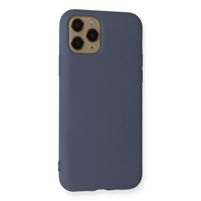 BFS  iPhone 11 Pro Kılıf Nano içi Kadife Silikon - Gri