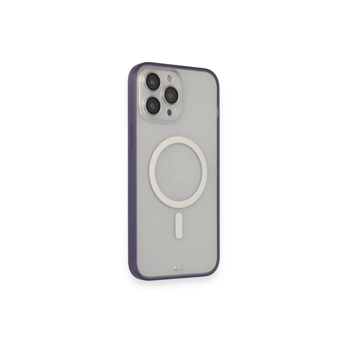 BFS  iPhone 14 Pro Kılıf Grand Magneticsafe Kapak - Mor