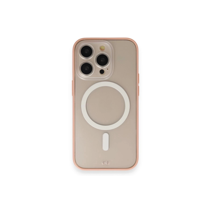 BFS  iPhone 14 Pro Max Kılıf Grand Magneticsafe Kapak - Pembe
